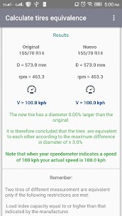 Tire Equivalence  Apps For Pc – Free Download On Windows 7, 8, 10 And Mac 2