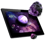 Cover Image of Download Asteroids 3D live wallpaper  APK