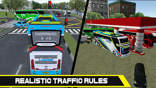 Mobile Bus Simulator MOD APK v1.0.3 (Unlimited Money) free for android poster-2