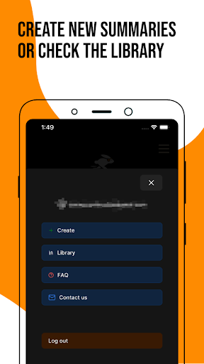 PodFast - Summarize contents Screen 2