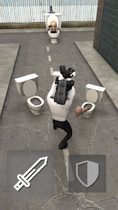 Toilet Fight MOD (Unlimited Money) 1