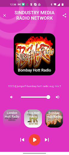 Android application Sindustry Media Radio Network screenshort