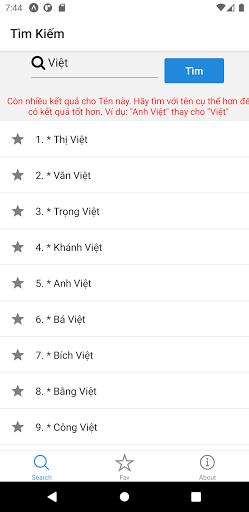 Tên Việt Screen 2