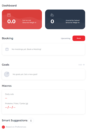 FitManager Screen 3