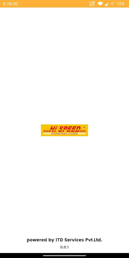 Android application Hi Speed International Courier screenshort