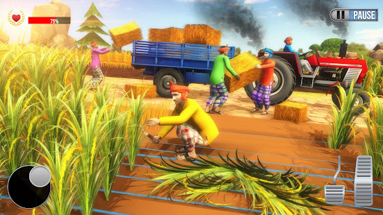 Tractor Farming Games Offline apktram screenshots 9
