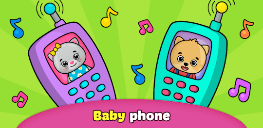 비미 부 베이비폰: 1-5세 어린이용 아기 전화 놀이