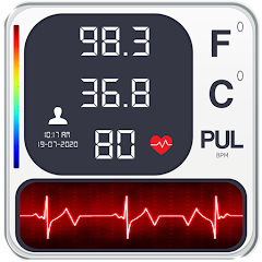 Finger body temperature sale app