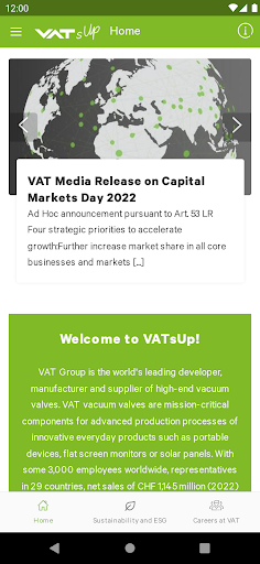 Android application VATsUp screenshort