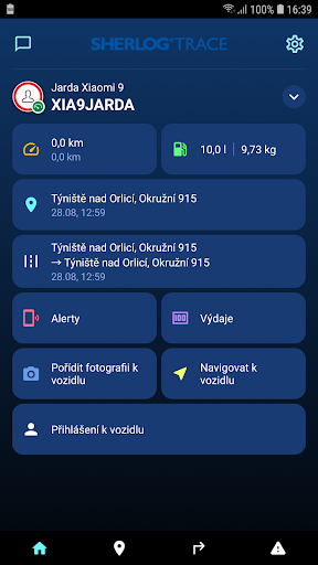 Android application Sherlog Trace screenshort