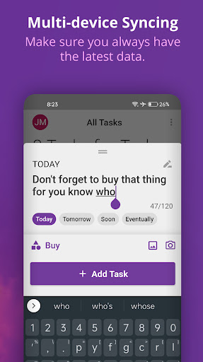 Diddit Todo Screen 3