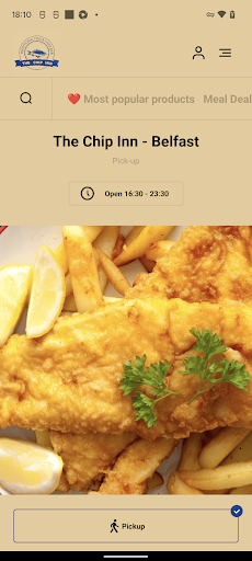 Android application The Chip Inn screenshort