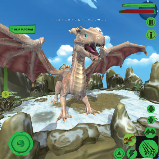 Real Fire Dragon Simulator 3D logo
