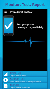 Phone Check and Test Screenshot