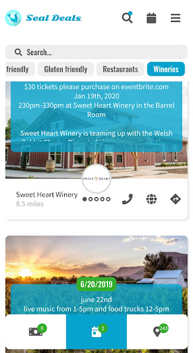 Android application Seal Deals screenshort