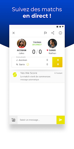 Yes We Score - Matchs en LIVE Screen 3