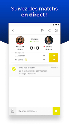 YWS Tennis  Matchs en LIVEのおすすめ画像3