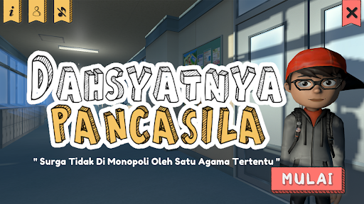Android application Dahsyatnya Pancasila screenshort