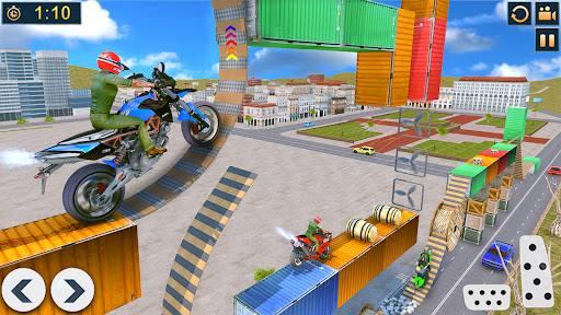 Mega Ramp GT Bike Stunt Games