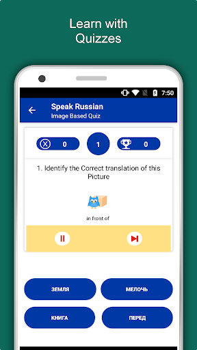 Screenshot of Learn Russian Language Offline