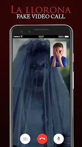 La Llorona Scary Video Call