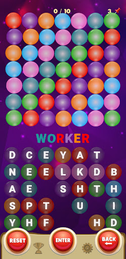 LetterBall - English word game Screen 2
