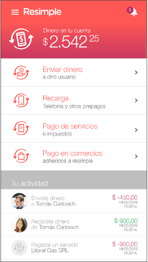 Resimple Screen 2