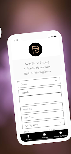 Piano Buyer Screen 3
