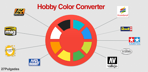 Hobby Paint Conversion Chart App