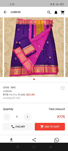 Sanjeevani Silk - Saree Shop Screen 3