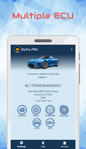 DtcFix PRO - Fault Diagnostic Screen 3