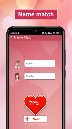 Love Calculator - FLAMES Screen 3