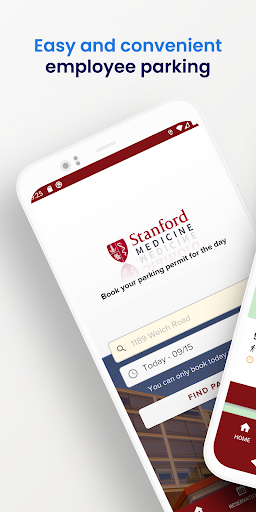 Android application Stanford Medicine Parking screenshort
