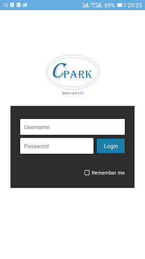 Android application CPARK GPS screenshort