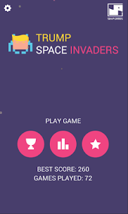 Trump Space Invaders Screenshot