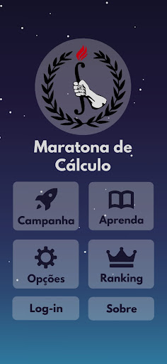 Android application Jogo Maratona de Cálculo screenshort