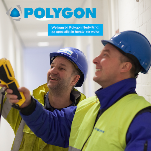 Polygon brand- of waterschade?  Icon