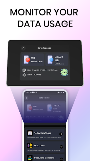 Track Data Usage: Data Mileage Screen 2