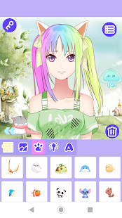 Cute Avatar Factory: Pastel Avatar Dress Up Screenshot