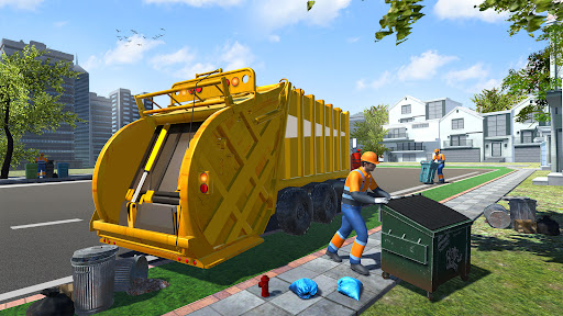 Android application City Garbage Truck Driving screenshort