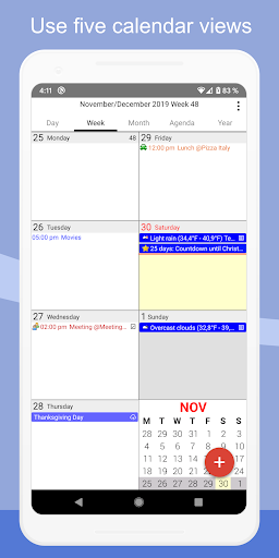 CalenGoo - Calendario y tareas
