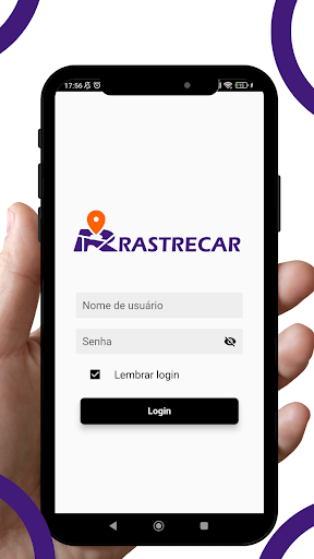 Android application RastreCar screenshort