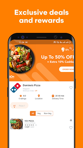 ZeeFoods: Food Delivery App Screen 2