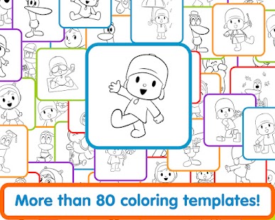 Pocoyo Colors:  Fun drawings! Screenshot