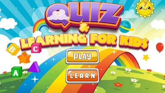 Quiz and Learning for Kid