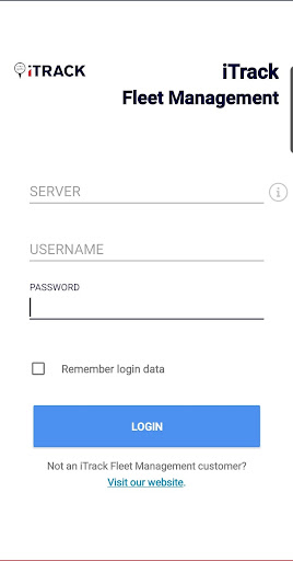 Android application iTrack - Fleet Management screenshort