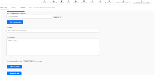 Aves social network Screen 3