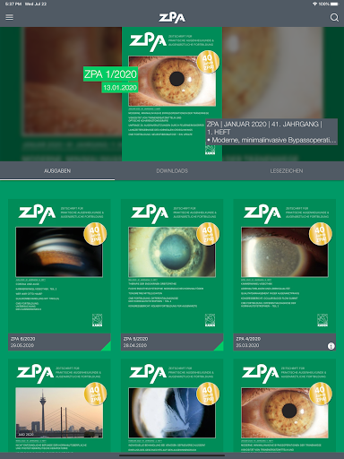 Android application ZPA App screenshort