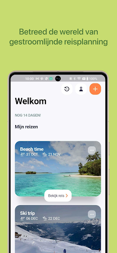 TripReady: be well prepared! Screen 2