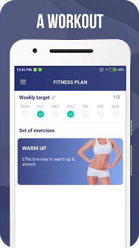 Warm Up Exercises Screen 3